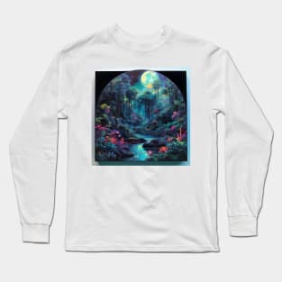 Enchanting Moonlit Foliage (624) Long Sleeve T-Shirt